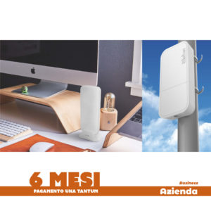 Abbonamento linea Wind 6 mesi + acquisto Access Point 4G (AZIENDA)