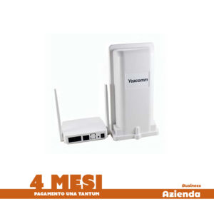 Abbonamento linea Wind 4 mesi + acquisto CPE 4G e Router (AZIENDA)
