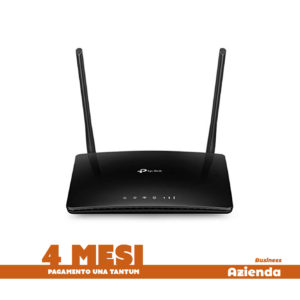 Abbonamento linea Wind 4 mesi + acquisto Router 4G (AZIENDA)