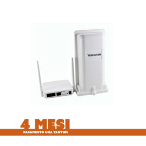 Abbonamento linea Wind 4 mesi + acquisto CPE 4G e Router