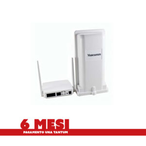 Abbonamento linea Vodafone 6 mesi + acquisto CPE 4G e Router