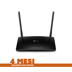 Abbonamento linea Wind 4 mesi + acquisto Router 4G