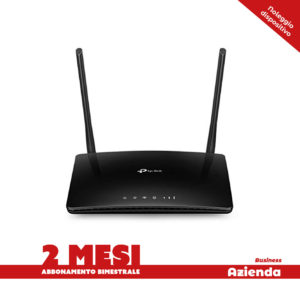 Abbonamento linea Vodafone 2 mesi + noleggio Router 4G (AZIENDA)