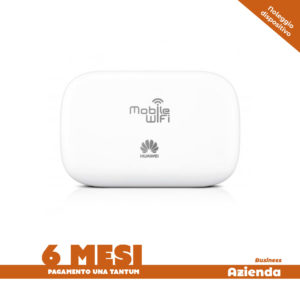Abbonamento linea Wind 6 mesi + noleggio Pocket 4G (AZIENDA)