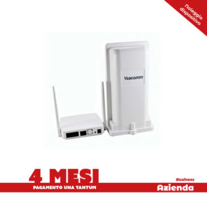 Abbonamento linea Vodafone 4 mesi + noleggio CPE 4G e Router (AZIENDA)