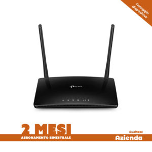 Abbonamento linea Wind 2 mesi + noleggio Router 4G (AZIENDA)