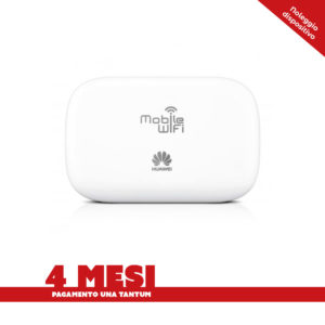 Abbonamento linea Vodafone 4 mesi + noleggio Pocket 4G