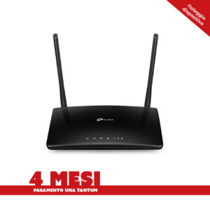 Abbonamento linea Vodafone 4 mesi + noleggio Router 4G