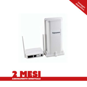Abbonamento linea Vodafone 2 mesi + noleggio CPE 4G e Router