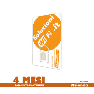 Abbonamento linea Wind 4 mesi (AZIENDA)